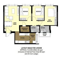 Blk 115A Alkaff Lakeview (Toa Payoh), HDB 4 Rooms #514292561